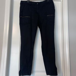 Loft slacks with zipper ankle